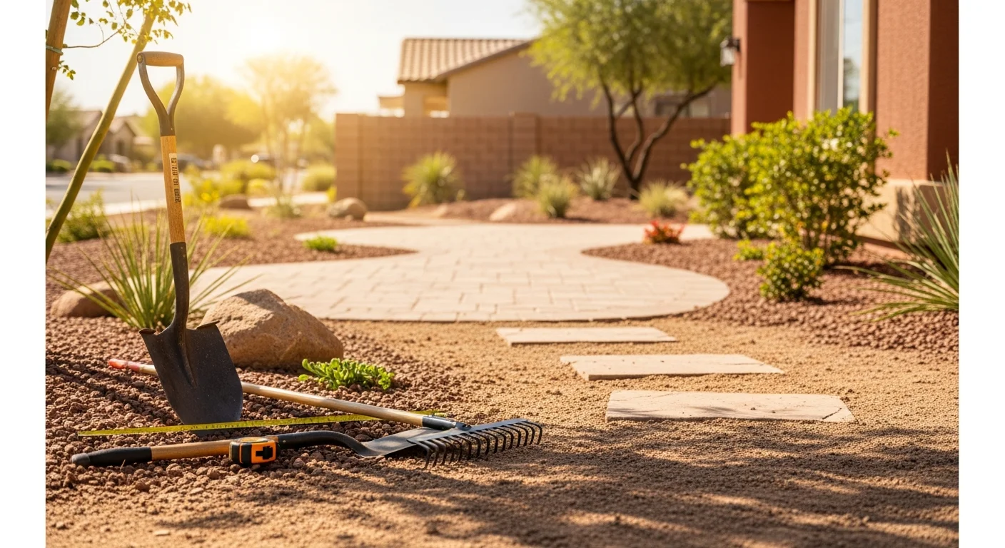Custom residential landscape design and installation in Mesa Arizona